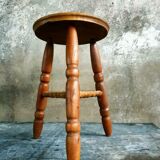 Old oak stool