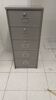 Industrial metal filing cabinet Bauche – 5 drawers – 1950s