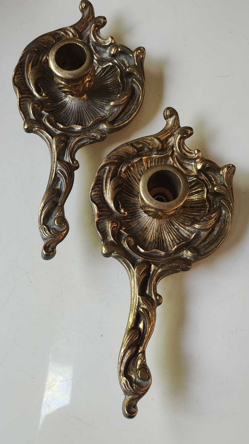 Handheld candlesticks Louis XV
