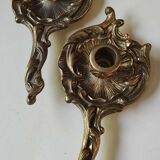 Bougeoirs à main style Louis XV