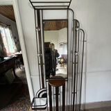 Wrought iron coat rack for the entrance