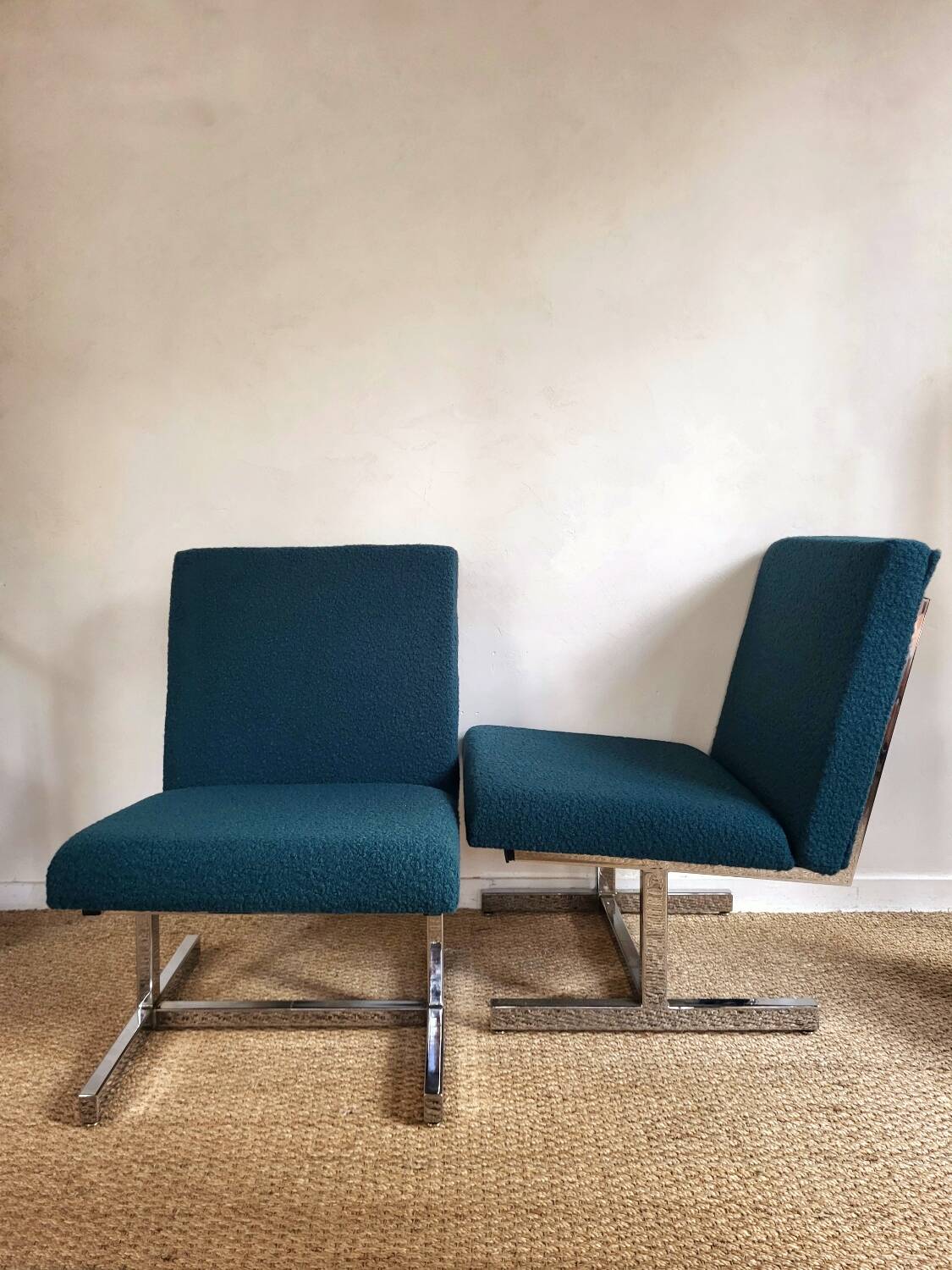 70s armchair reupholstered