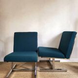 Fauteuil 70s retapissé