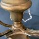 Girandole candle holder with crystal and bronze tassel with 3 lights, 1900