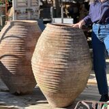 Pair of large Spanish jars