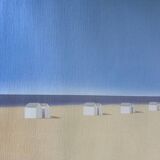 Screenprint Il Parasole signed V.Stoppa
