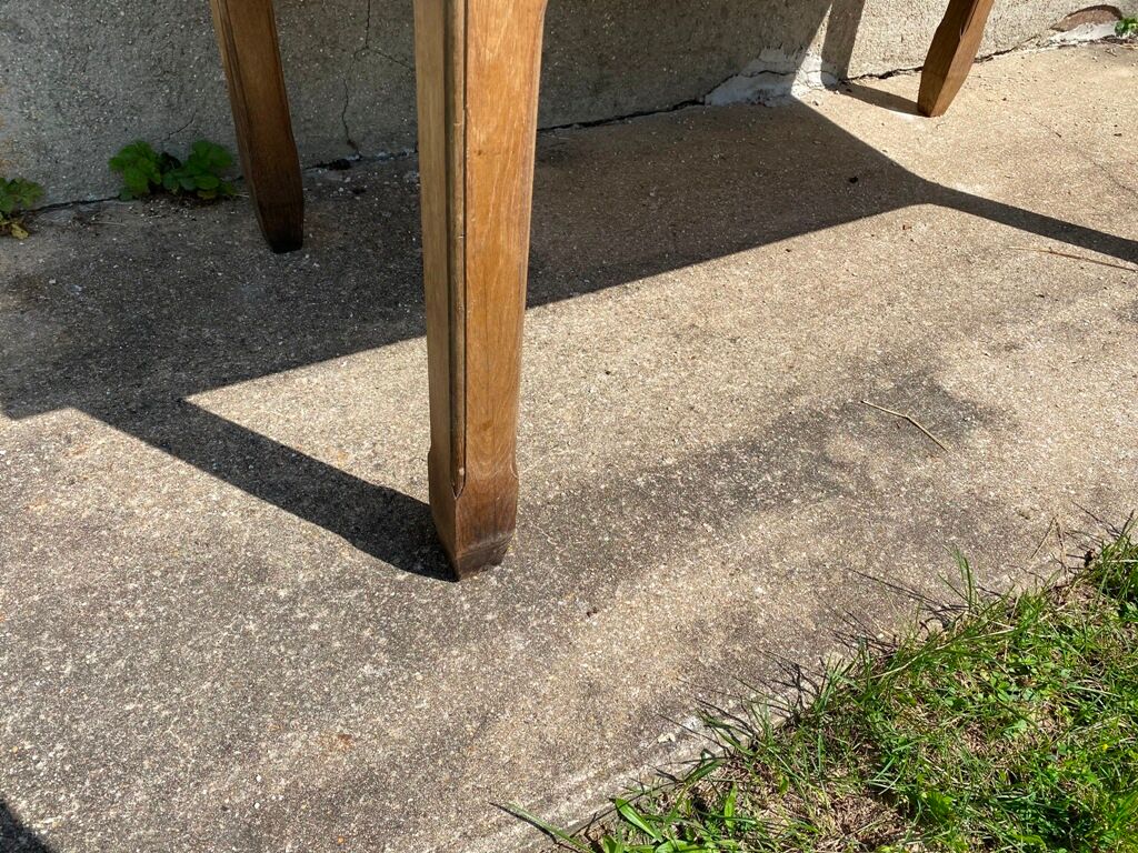 Farm table dining kitchen with solid wood dining 1950 150x79x72cm