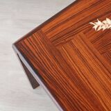 Square rosewood side table – Henning Kjaernulf for Vejle Stole