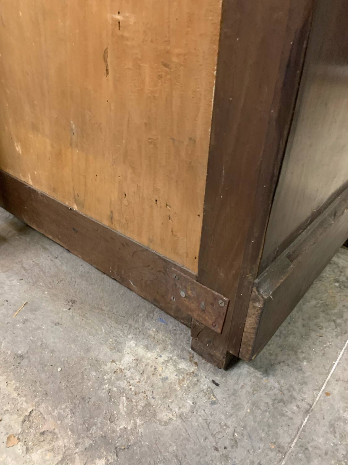 Antique Louis-Philippe chest of drawers, 19th century secretary