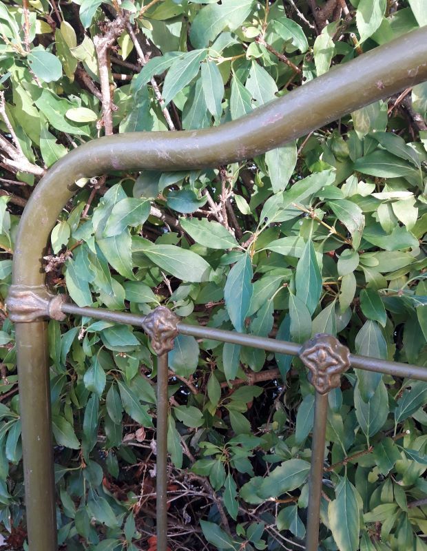 Napoleon III iron headboard L127xH144