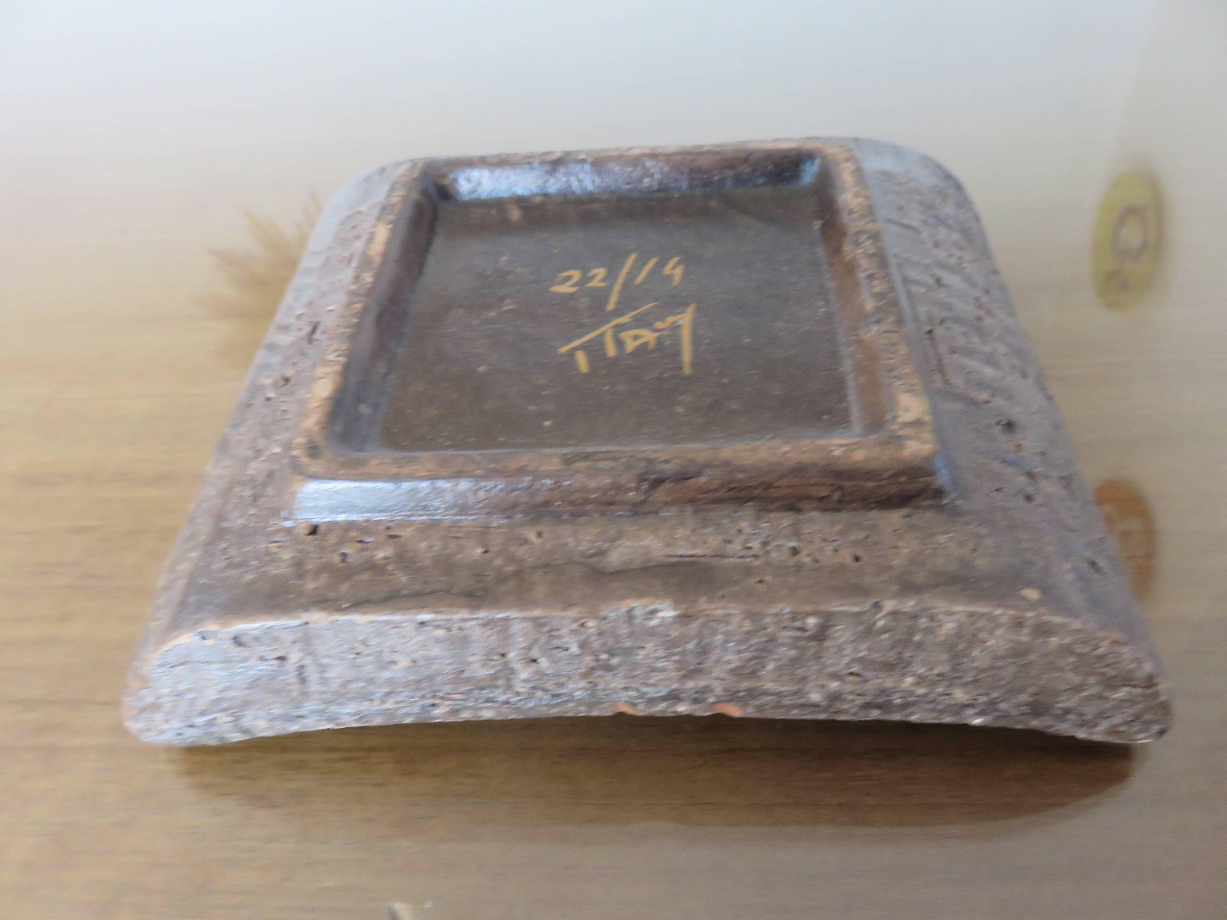 Cendrier trifoglio aldo londi pour bitossi italy années 60