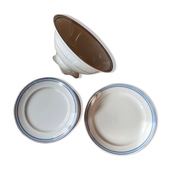 Onnaing's earthenware service