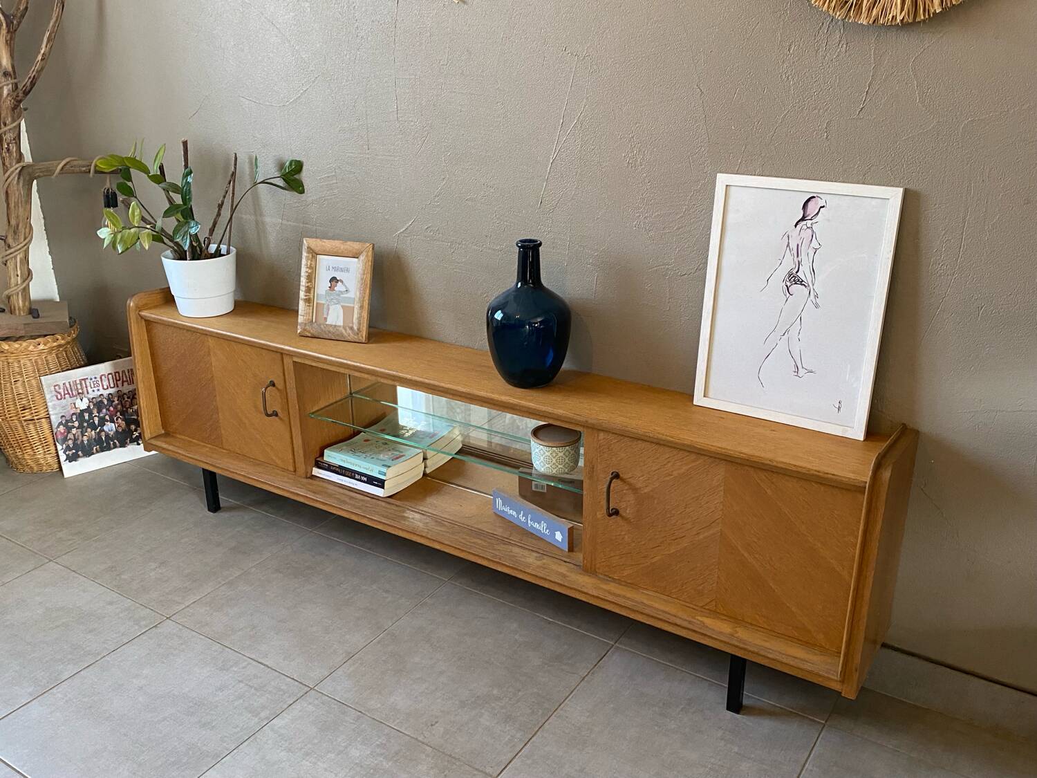 Vintage 60s sideboard (shallow)
