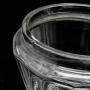 Art Deco bonbonniere, crystal, Moser, Czechoslovakia, 1930s
