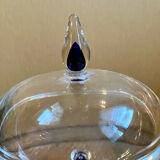 Decorative Sugar Bowl & Bonbonnière – Cristal d'Arques "Venice Sapphire"