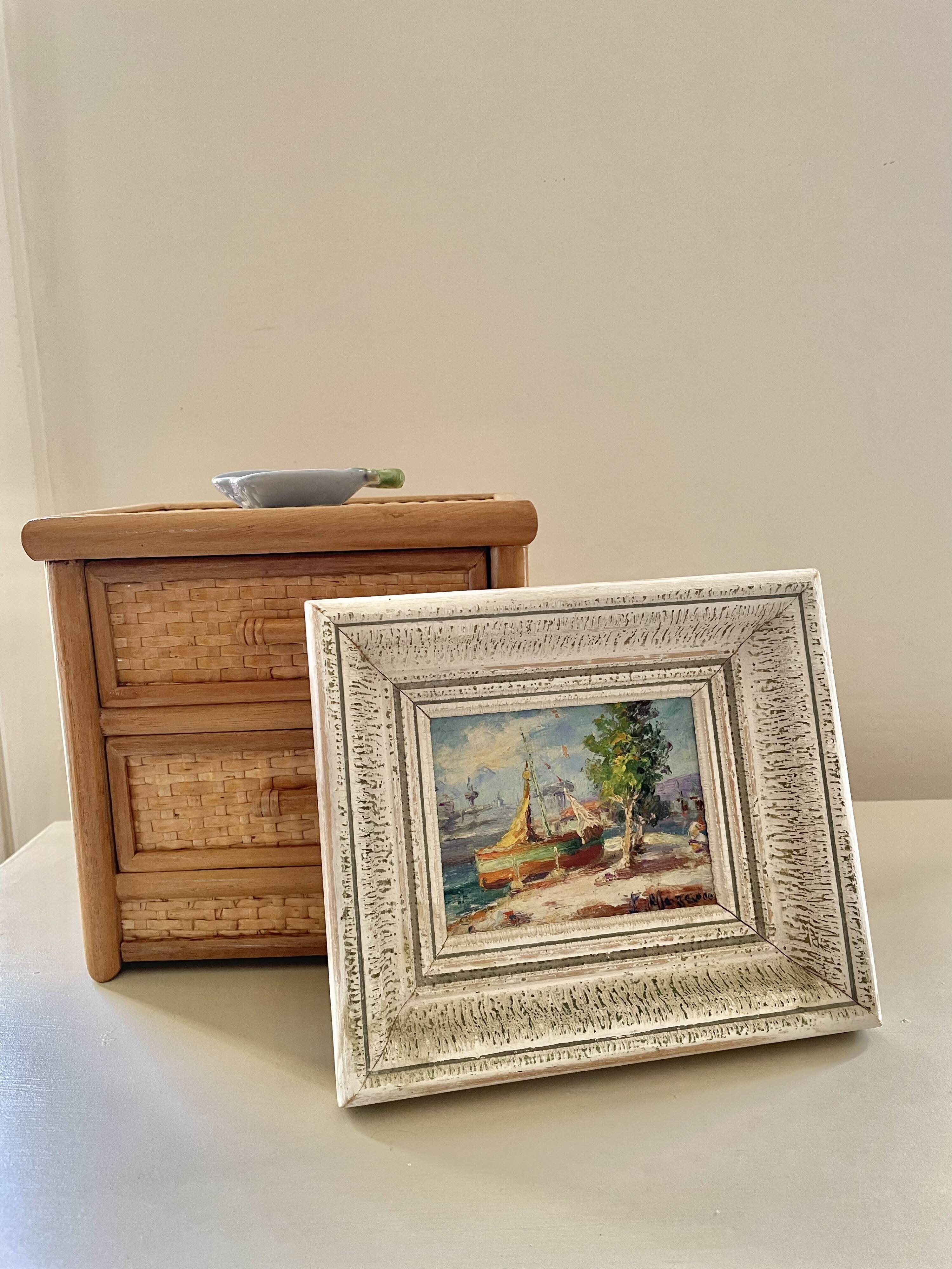 Brittany marine painting 1957