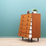 Commode en teck, design danois, années 1960, production : Danemark