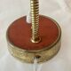 Cocotte lamp from the 1950s, painted metal and brass.