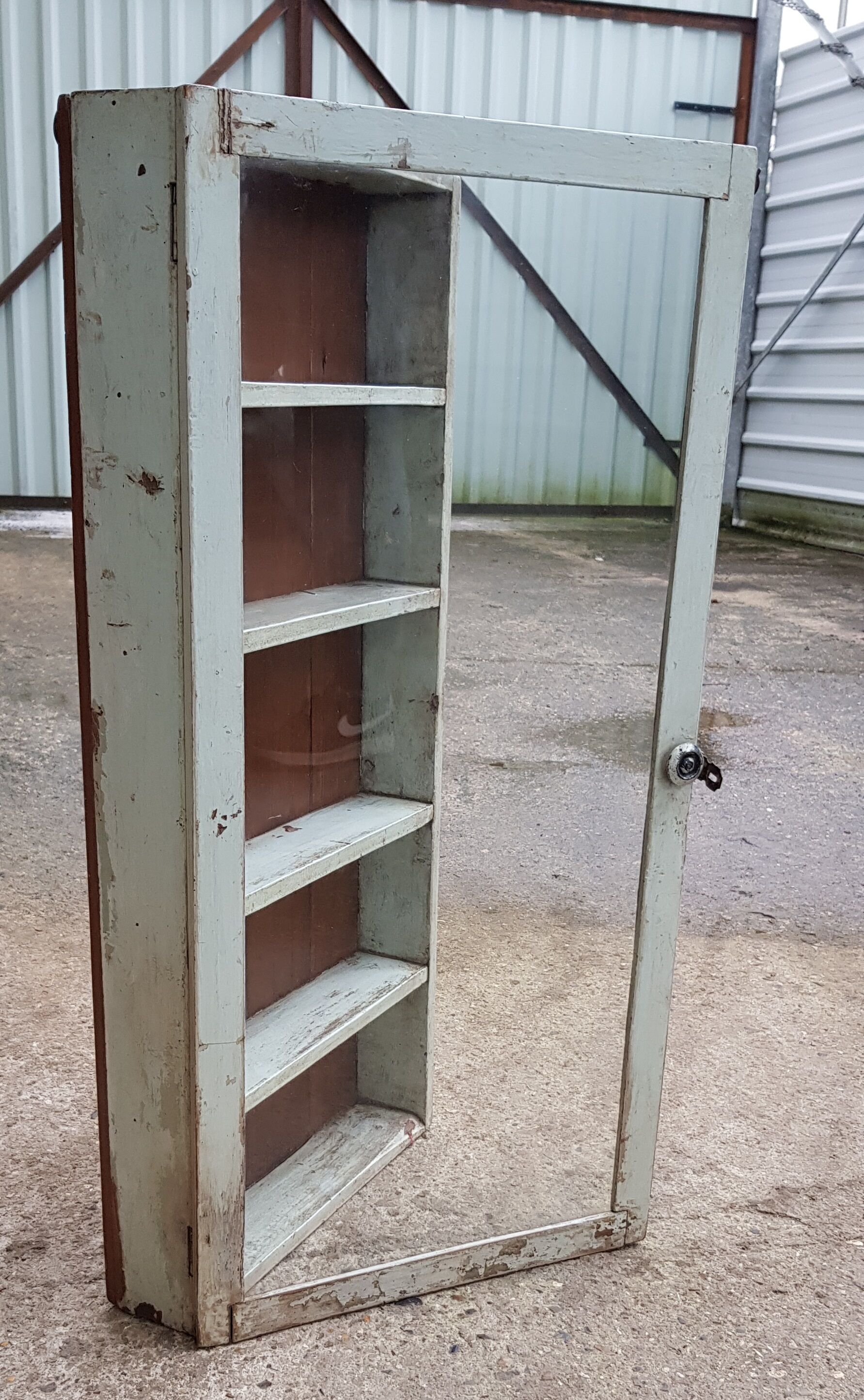 Old wall shelf
