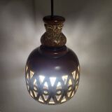 German ceramic pendant light, 1960,70