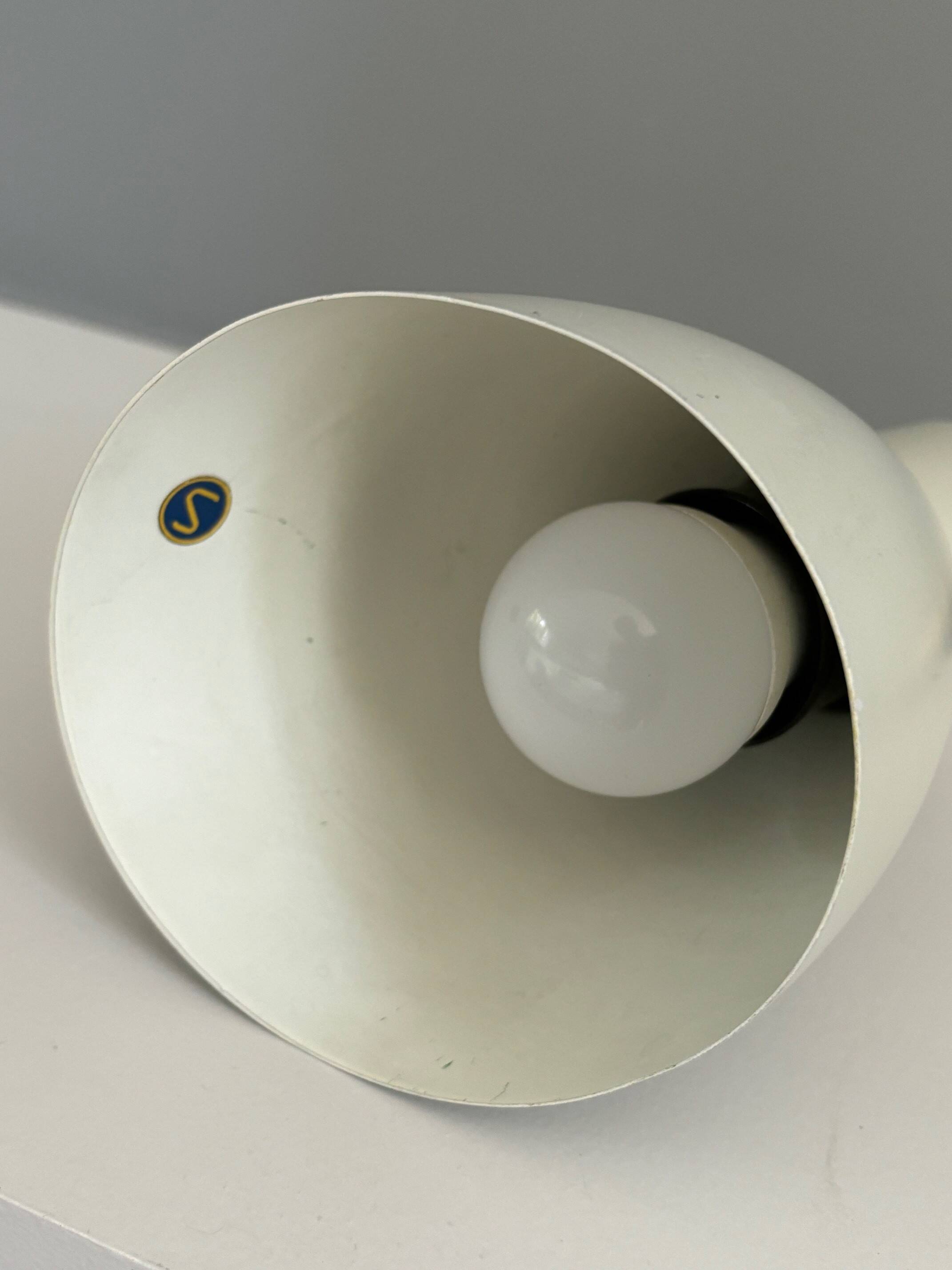 articulated brass wall light - Sweden 1960s