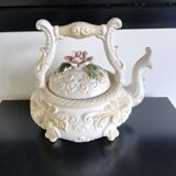 Old ceramic teapot Italy