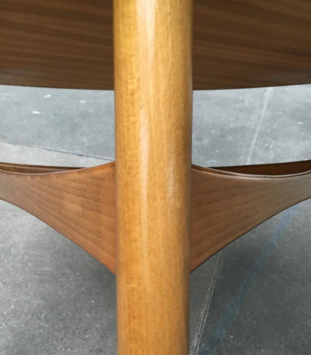 Mid-century tripod coffee table