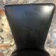 Chaise skaï noire