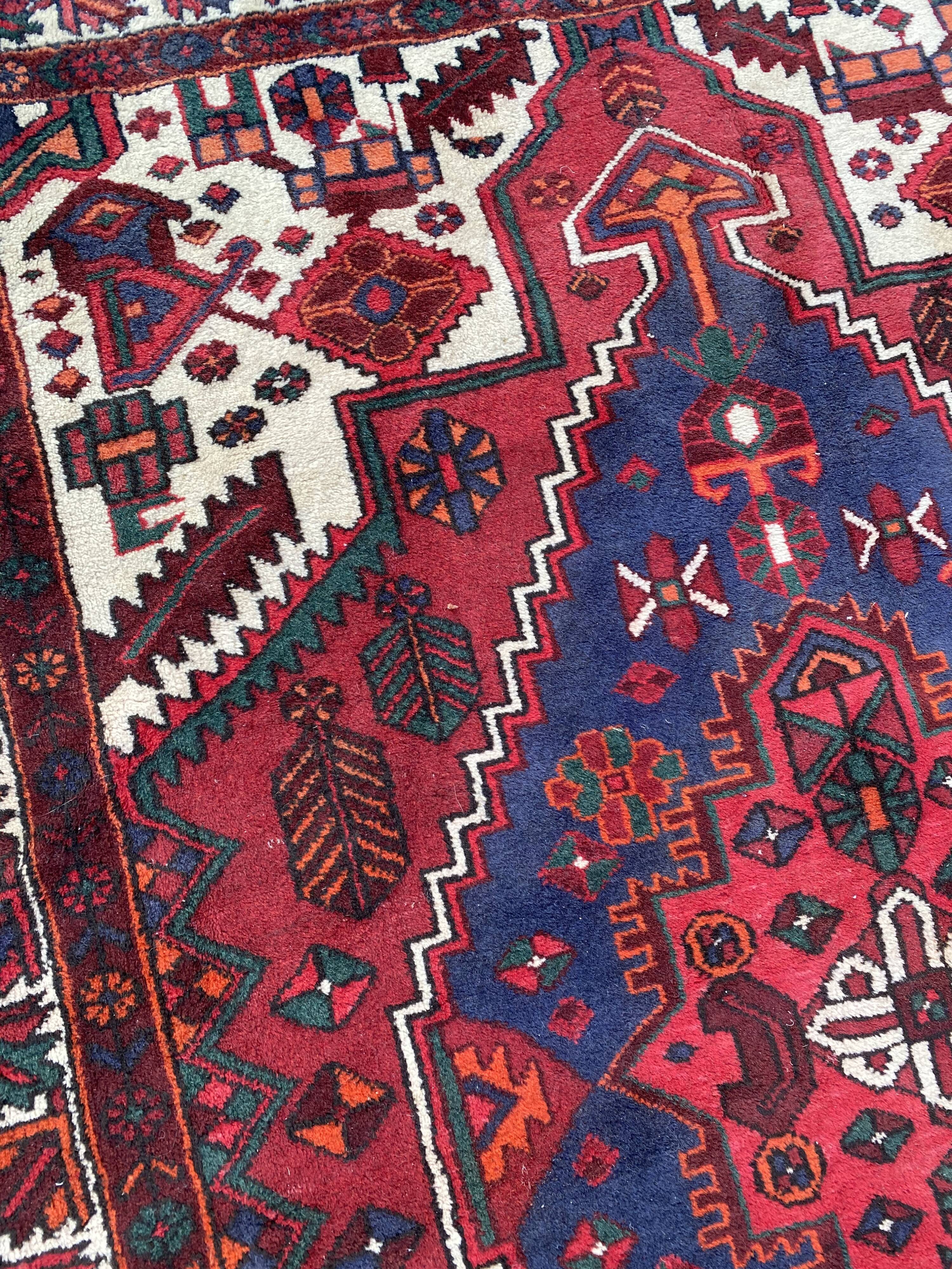 Nice ancient Persian carpet Hamadan 160x218 cm