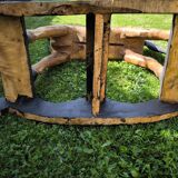 "Eastlake" wooden rocking horse
