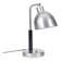 Art Deco Table Lamp in Nickel-Plated Steel and Oak, Czech, 1920s