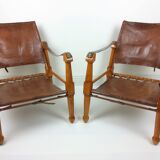2 safari armchairs 1940