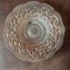 Original semi-hollow crystal dish