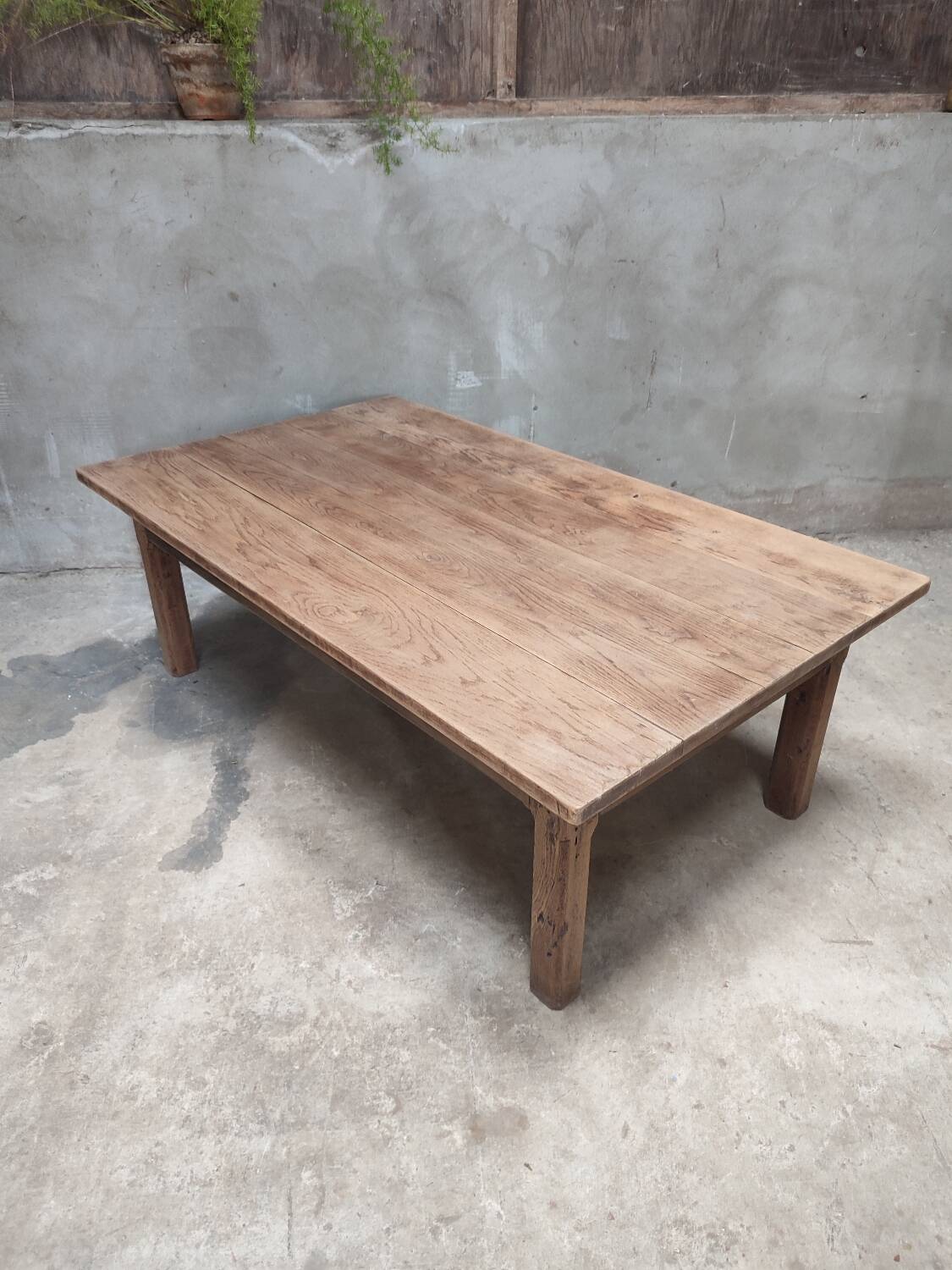 Large farmhouse coffee table