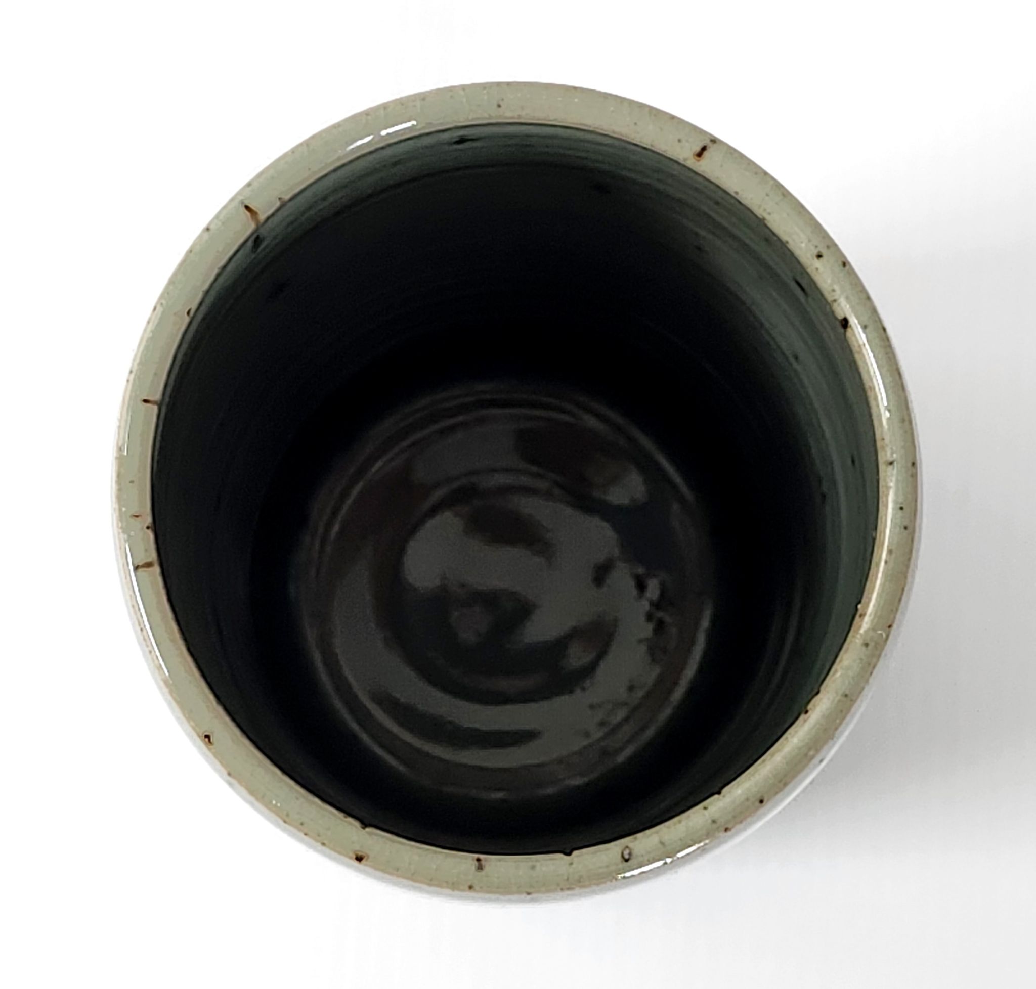 Vase rouleau vintage 1970 céramique