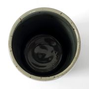 Vase rouleau vintage 1970 céramique