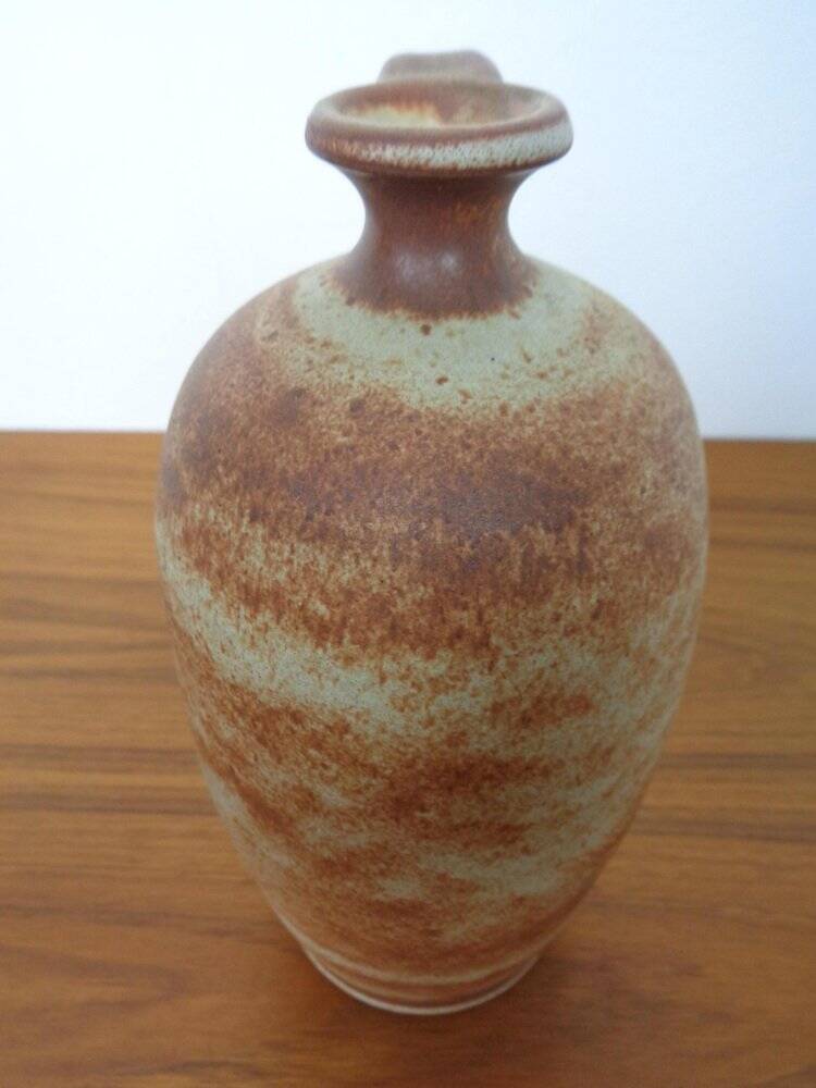 Beade Studio Ceramic Vase by Lazlo Dugs from Ceramano, 1960s