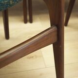 Set of six mahogany chairs, Danish design, 1970s, designer: Henning Kjærnul