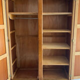 Vintage cupboard with compass feet