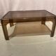 Plexiglas coffee table