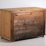 Antique solid pine chest of drawers – European rustic chest of drawers – circa 1900 #106