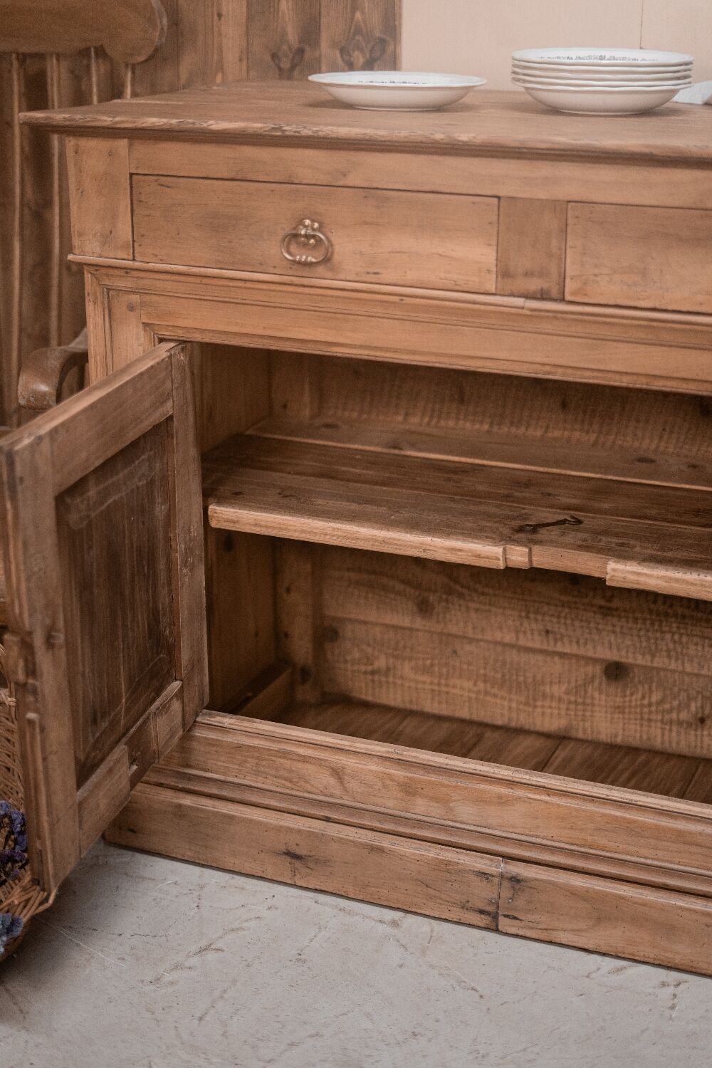 Renovated antique sideboard