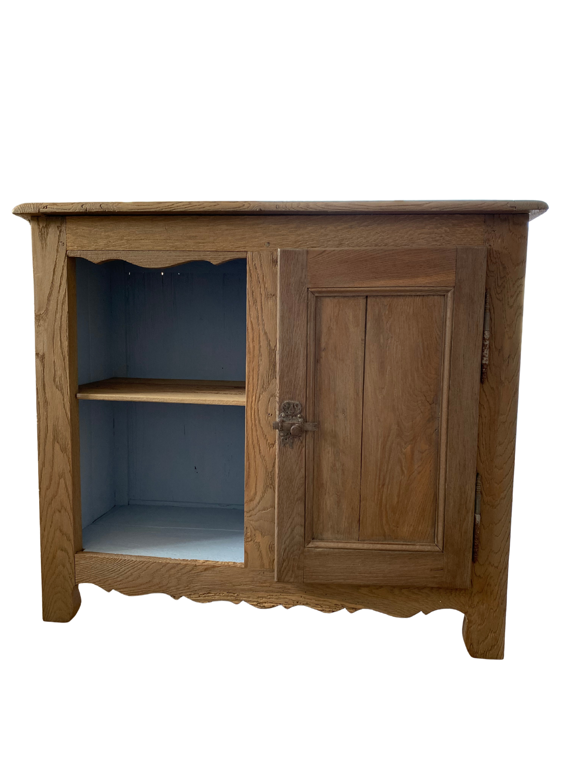 Renovated chic country antique solid wood sideboard