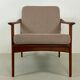 Danish teak armchair by Ib Kofod-Larsen for Selig
