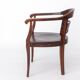 Vintage 1930s Wooden Armchair | Solid Beech | German Art Deco Chair