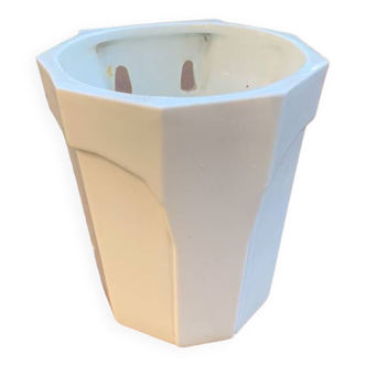 White porcelain wall planter