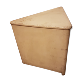 Tabouret coffre triangulaire