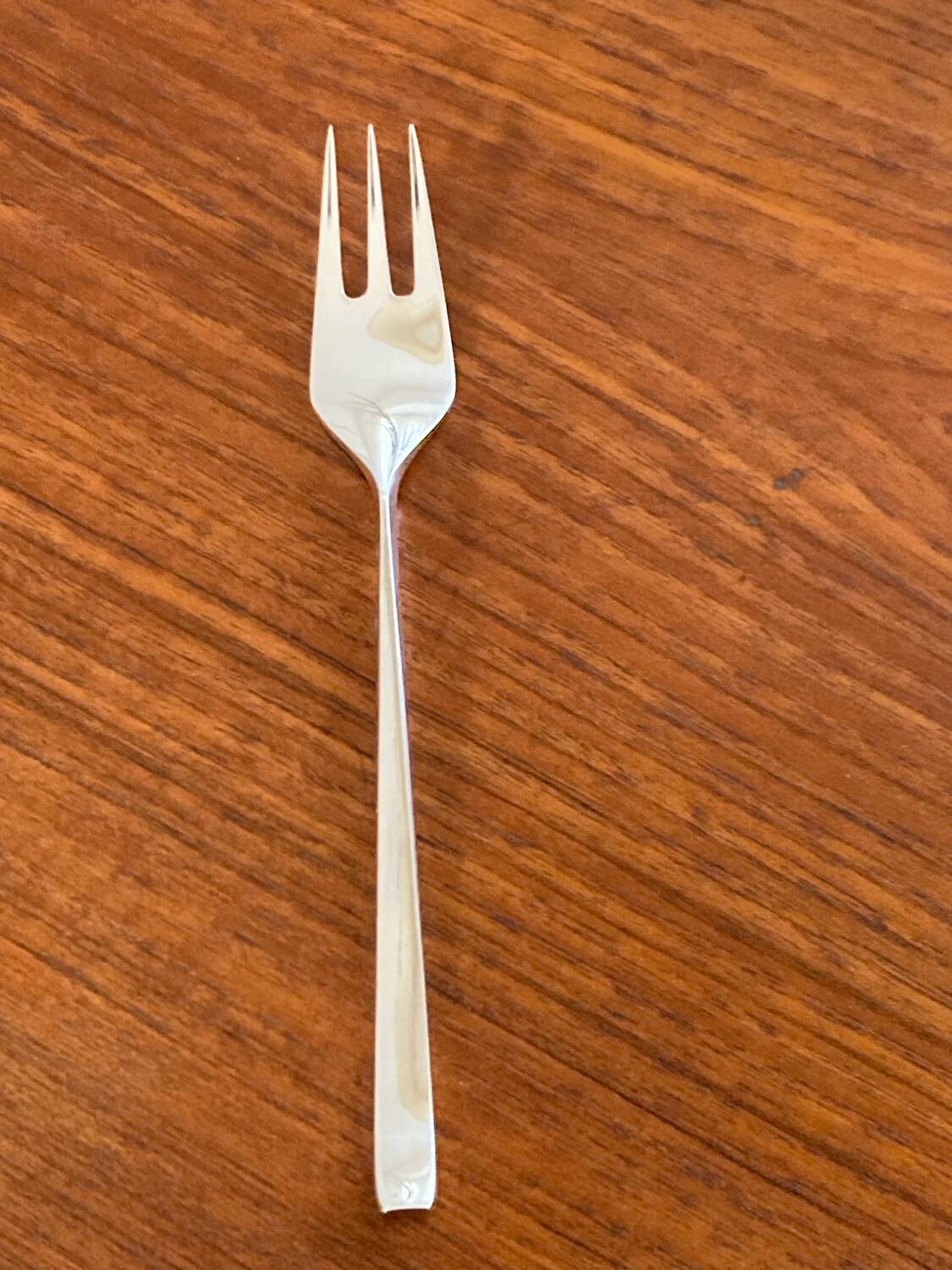 Ercuis Horizon silver metal fish cutlery