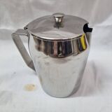 Stainless steel teapot and coffee pot from a boat, 1960