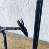 Mirror in ironwork of art